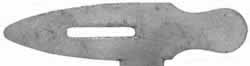 Trigger Plate Only, French Type 'C' and 'D' Trade Fusil, steel Trigger Plate Only, French Type 'C' and 'D' Trade Fusil, steel